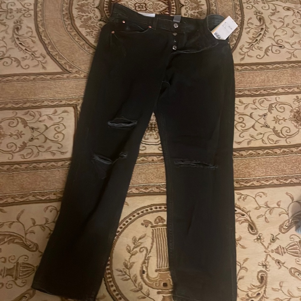 H and M boyfriend jeans